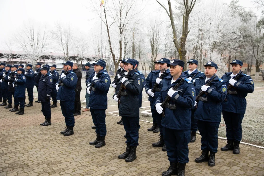 Ceremonie de depunere a jurământului militar la Jandarmeria Arad