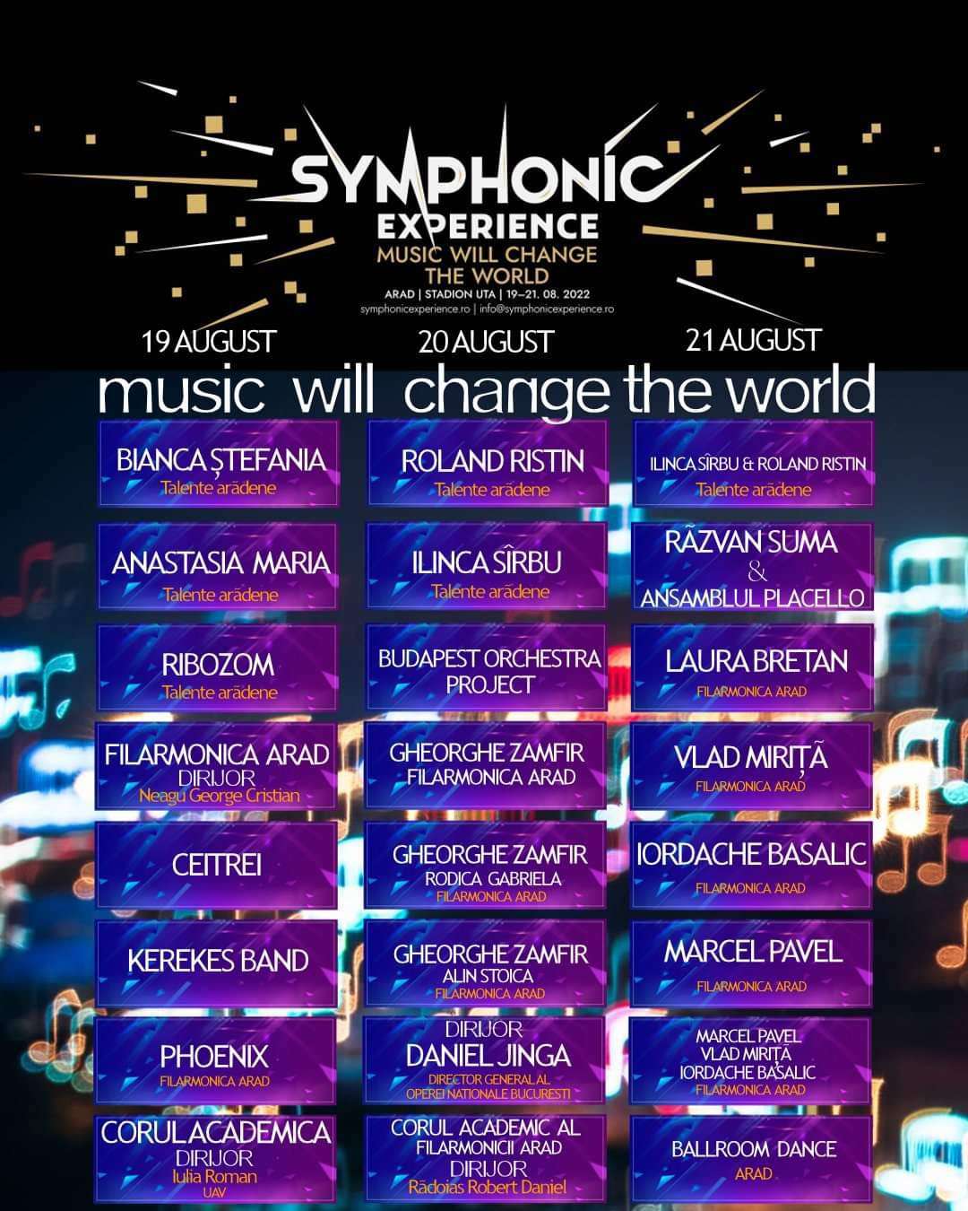 symphonic experience afis