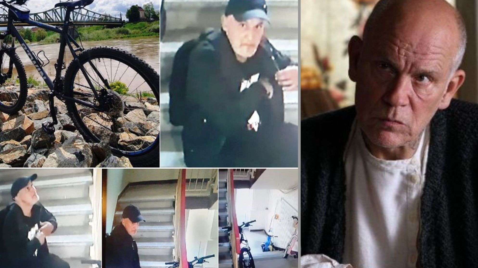 [ACTUALIZARE] Hoțul de biciclete care (nu) seamănă cu John Malkovich a fost depistat și reținut de polițiștii de la Ineu